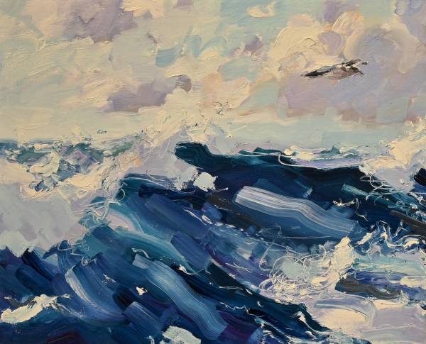 - Oil on Canvas, Painting by Jill Hudson, measuring 25 x 30 cm (H x W) framed at 29 x 34 cm £395